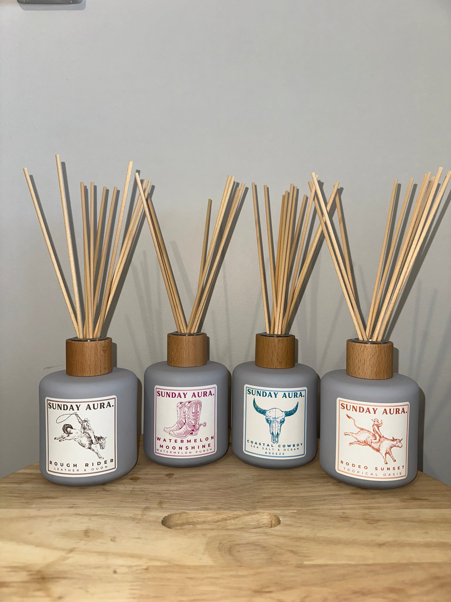 Western Reed Diffuser - Grey