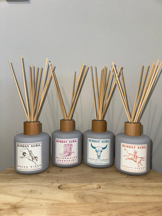 Western Reed Diffuser - Grey